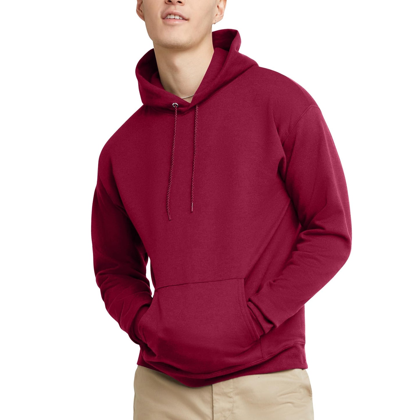 Hanes Men's Hoodie, EcoSmart Fleece Hoodie, Hooded Sweatshirt for Men