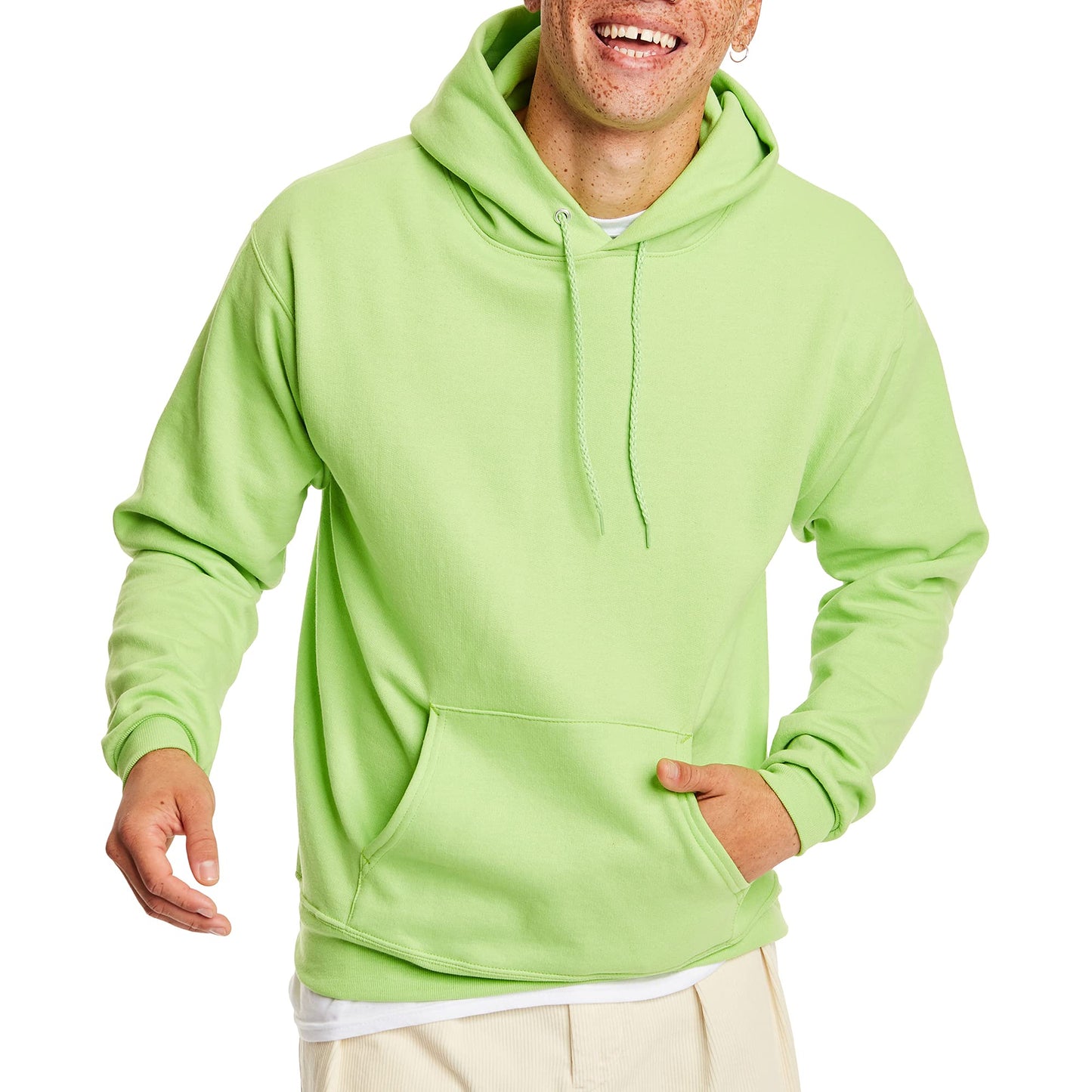 Hanes Men's Hoodie, EcoSmart Fleece Hoodie, Hooded Sweatshirt for Men