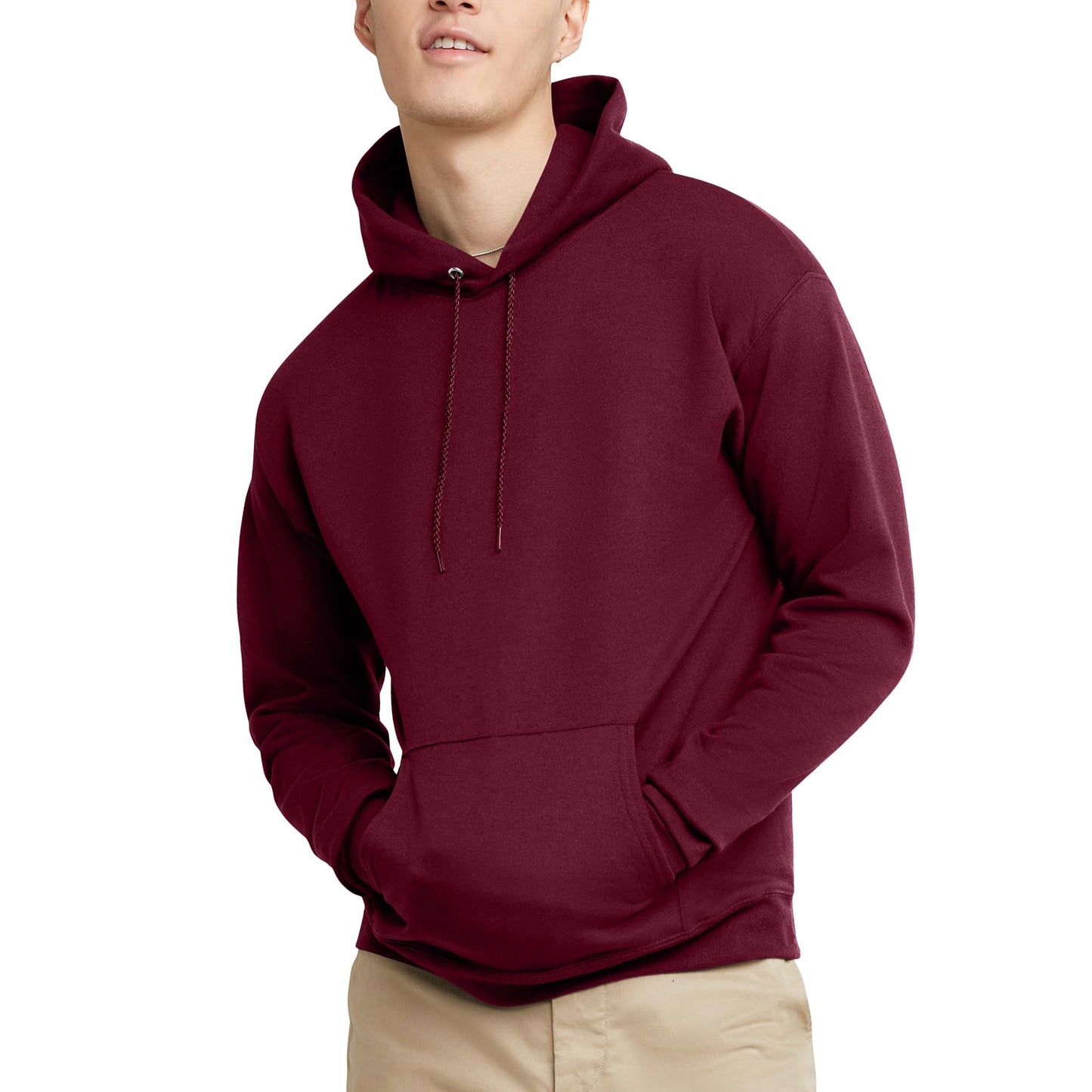 Hanes Men's Hoodie, EcoSmart Fleece Hoodie, Hooded Sweatshirt for Men