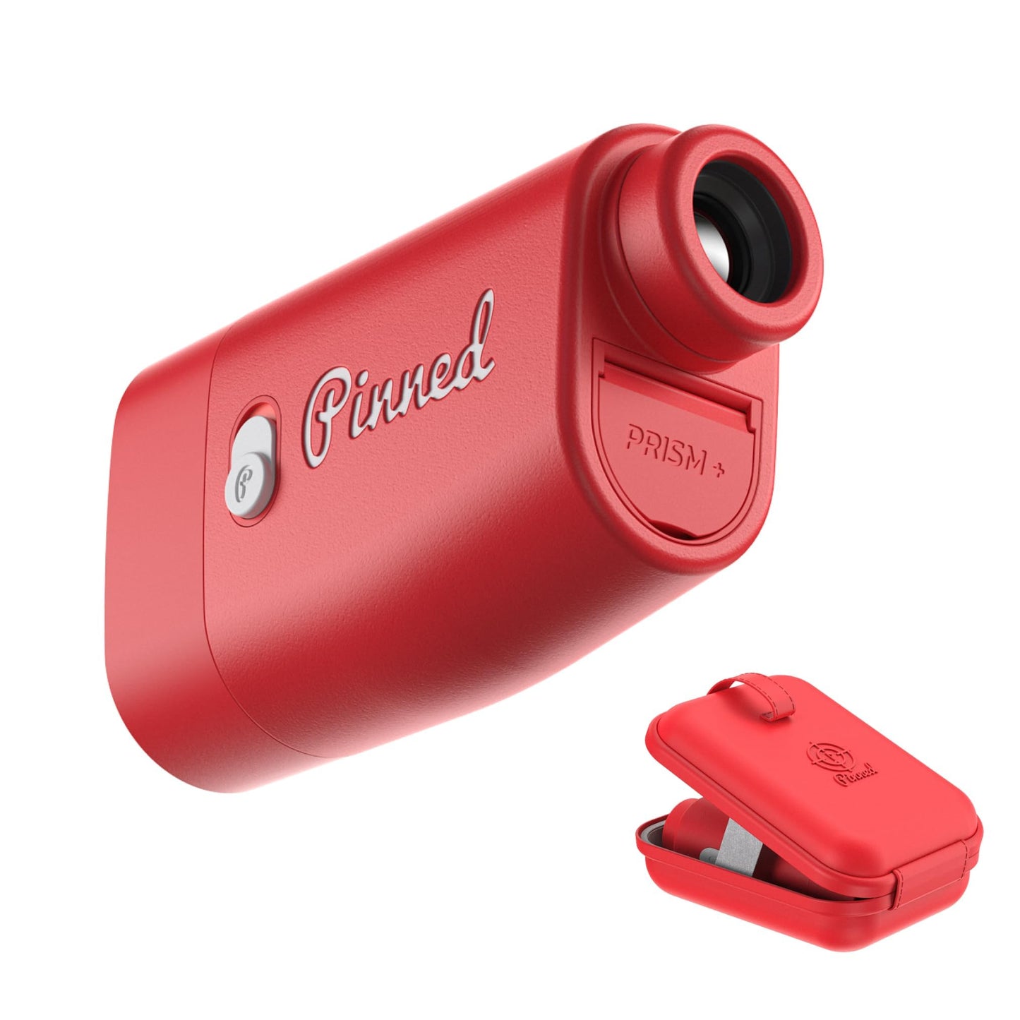 Pinned Prism Slope Golf Rangefinder - Golf Distance Rangefinder with Slope - USB Rechargeable, Pinned Locked Vibration Laser Range Finder - Range Finder Accessories & Gift for Men and Women
