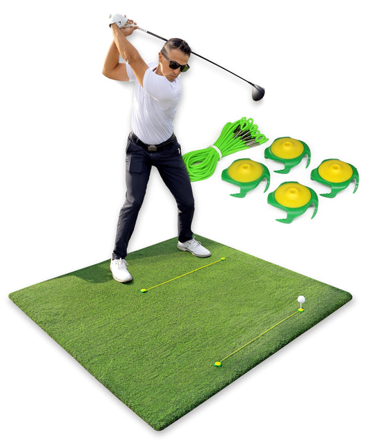 Golf Training Aid, Plastic Golf Tee Holder, Golf and Baseball Training Equipment, Multifunctional Training Aid for Practicing Golf, Baseball and Softball Skills, Made in USA