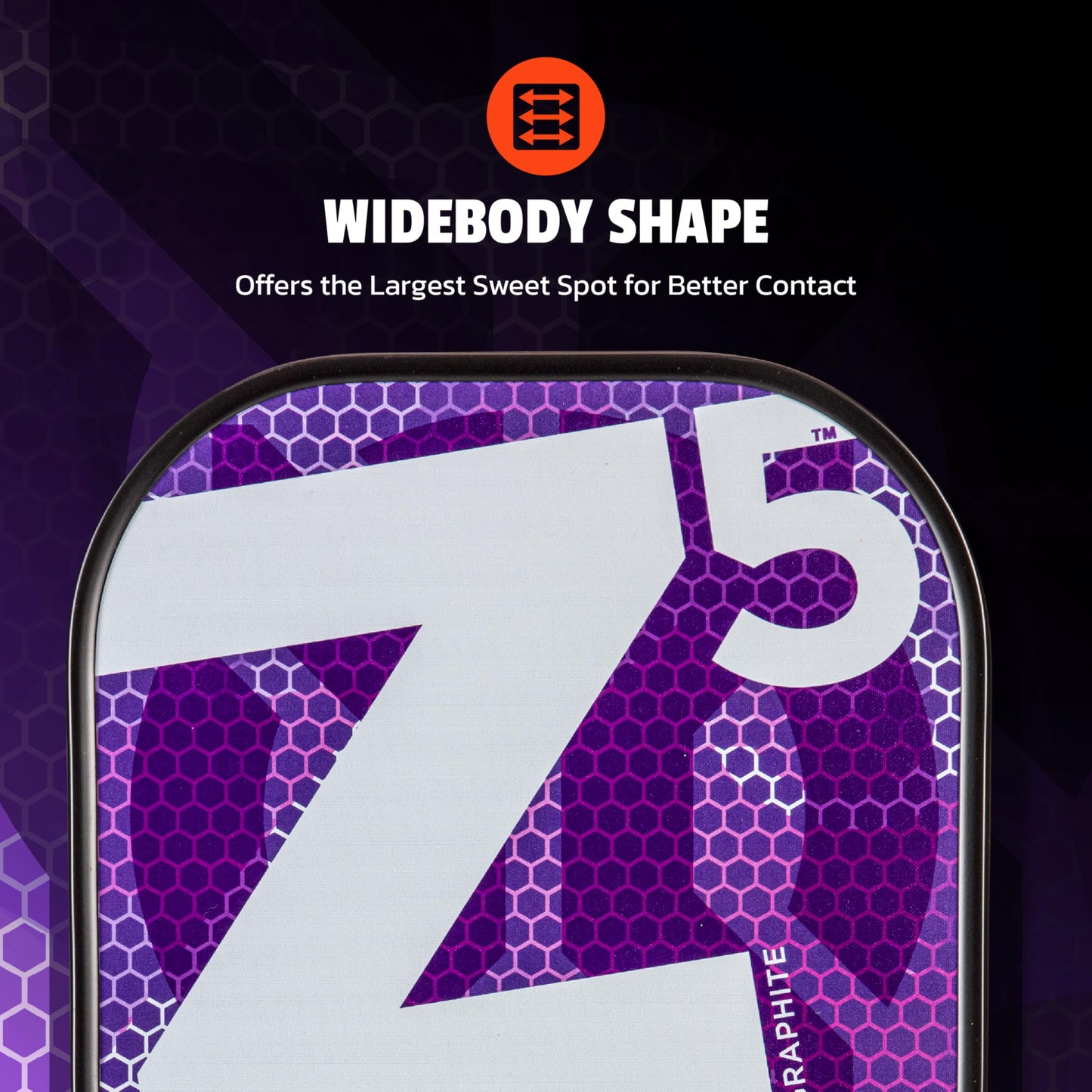 ONIX Graphite MOD Z5 Graphite Carbon Fiber Pickleball Paddles with Cushion Comfort Pickleball Paddle Grip