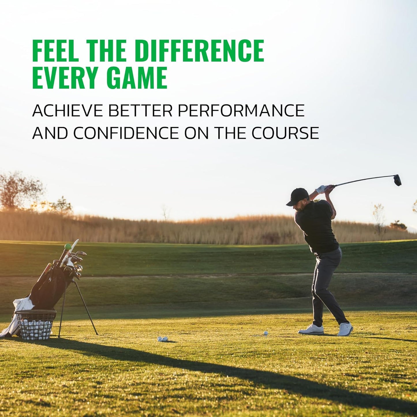 Swing Trainer – Golf Training & Fitness System for Strength, Flexibility & Swing Power – Includes 30-Day Membership & Training Bar for Golf-Specific Workouts