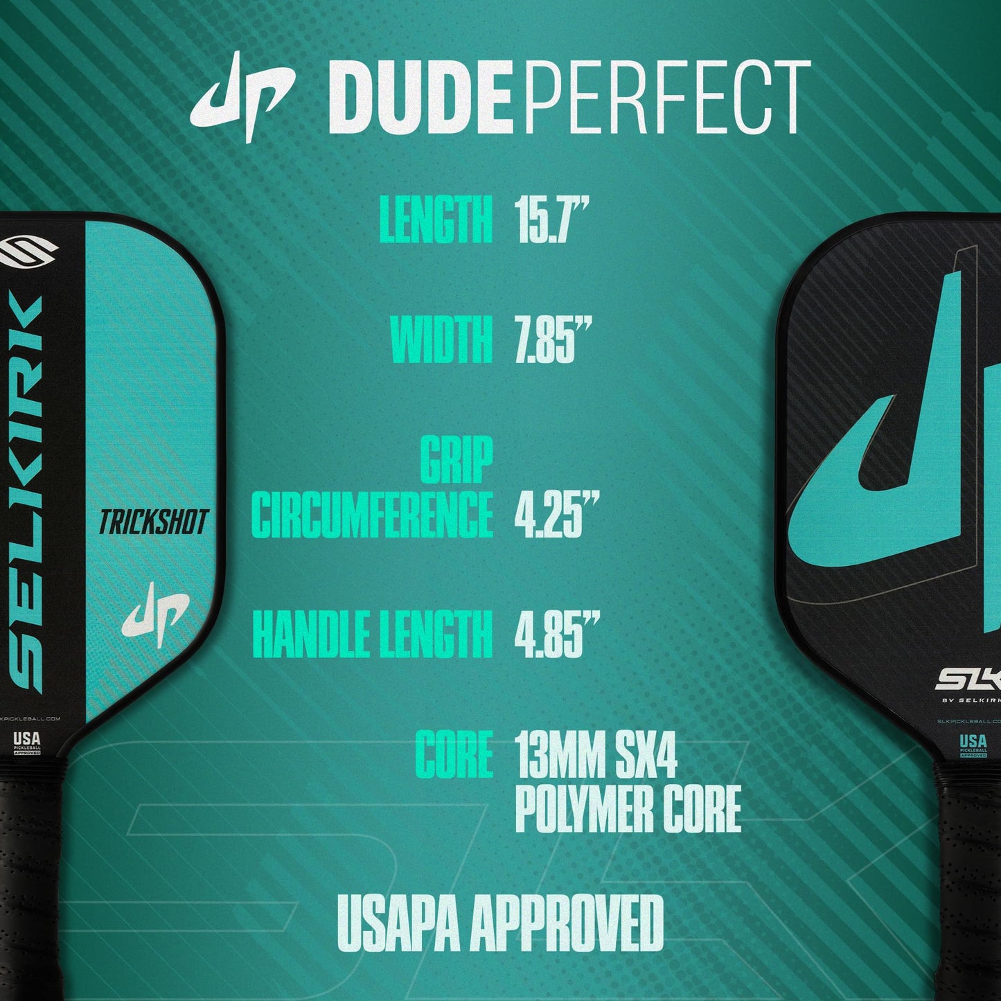 Selkirk Sport SLK Pickleball Paddles Set of 2 | Designed in The USA | Choose The SLK Neo Graphite, SLK Neo Fiberglass Pickleball Set or SLK Atlas Pickleball Bundle