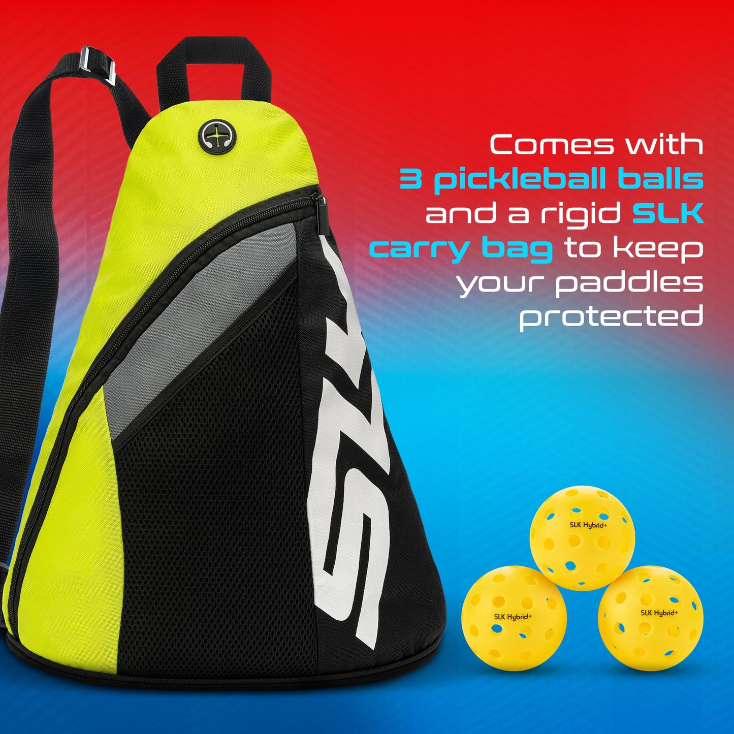 Selkirk Sport SLK Pickleball Paddles Set of 2 | Designed in The USA | Choose The SLK Neo Graphite, SLK Neo Fiberglass Pickleball Set or SLK Atlas Pickleball Bundle