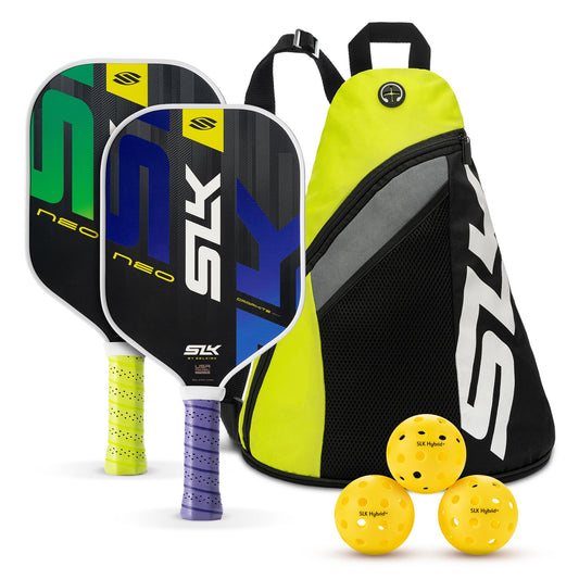 Selkirk Sport SLK Pickleball Paddles Set of 2 | Designed in The USA | Choose The SLK Neo Graphite, SLK Neo Fiberglass Pickleball Set or SLK Atlas Pickleball Bundle